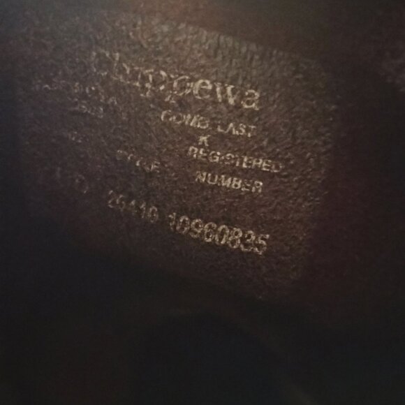 Leather Chippewa Work Boots  - Great Condition, Broken In - Size 11D